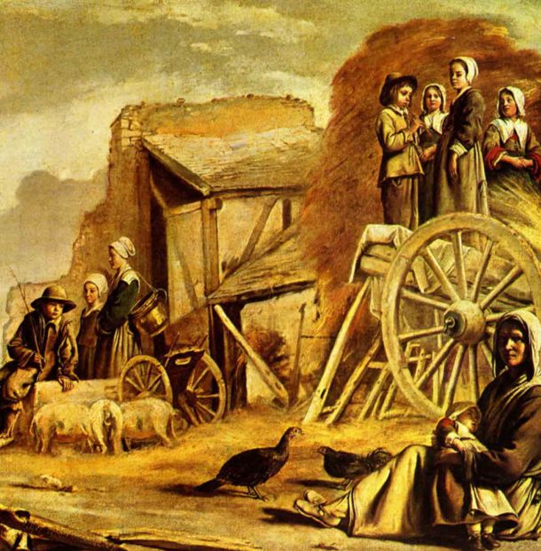 illustration paysans, département de Loir-et-Cher, en région Centre-Val de Loire